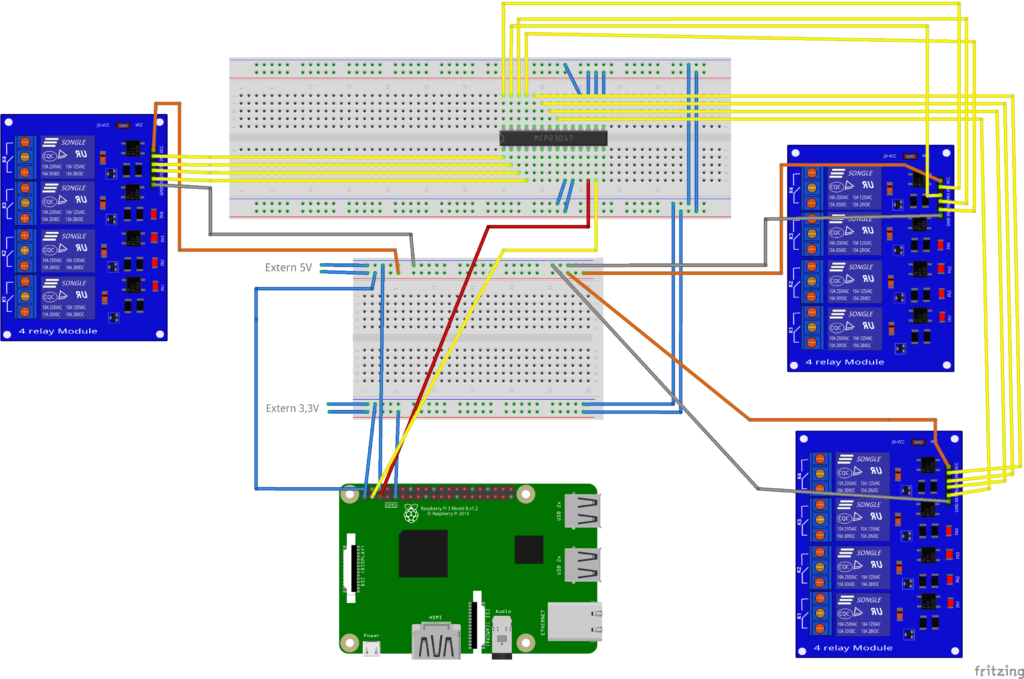 12 Relais with Extender_MCP23017