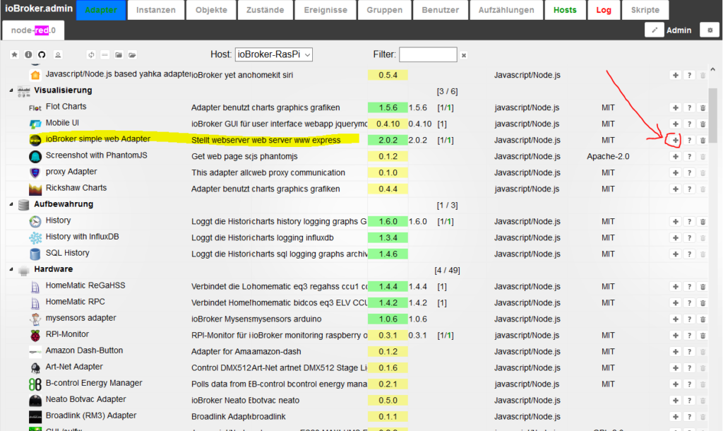 ioBroker-Node-Red