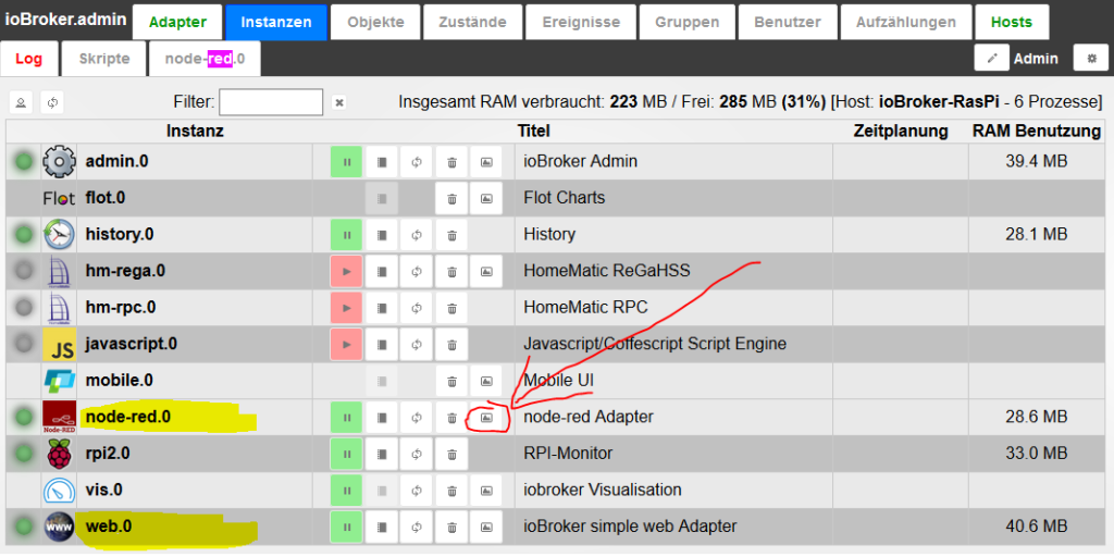 ioBroker-Node-Red